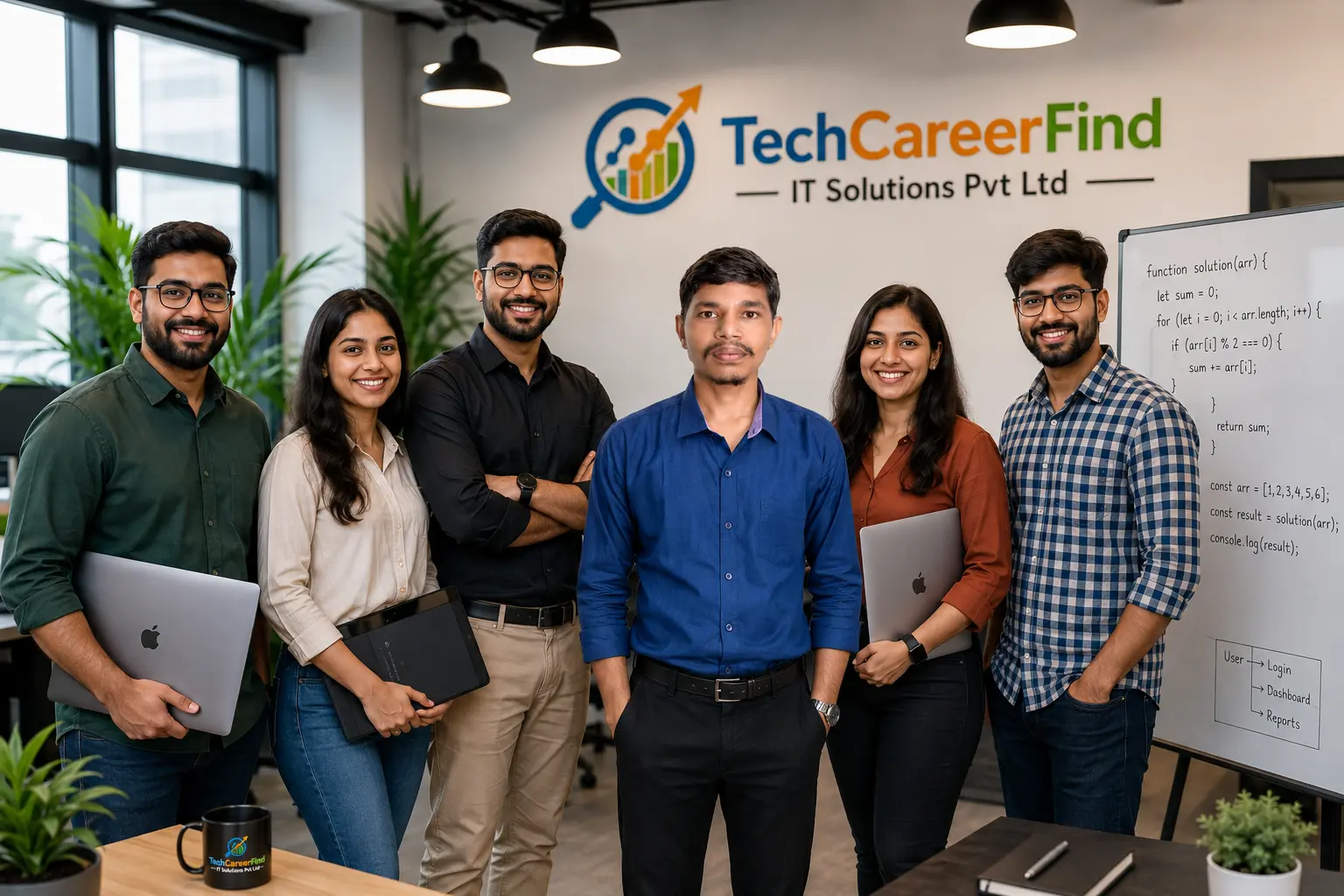 TechCareerFind team in Ranchi